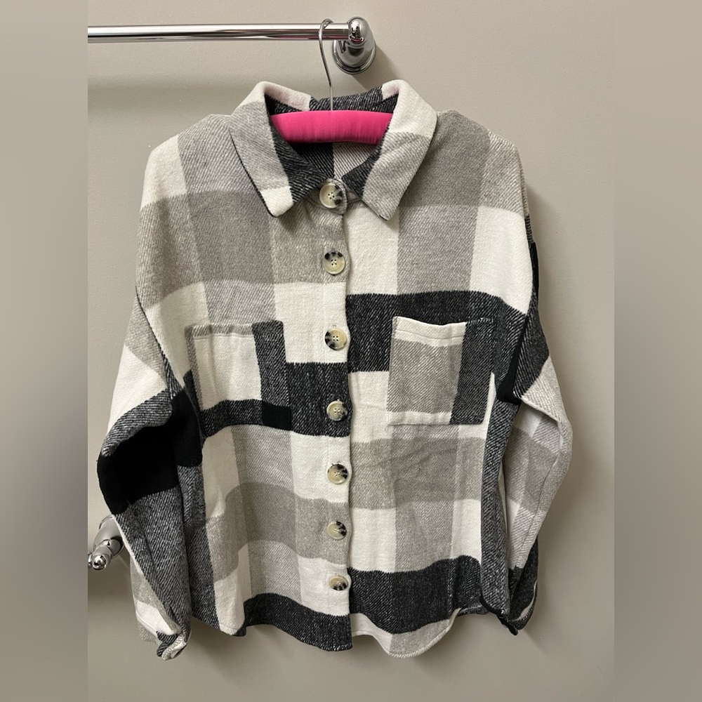 Flannel Shacket. Size Medium
